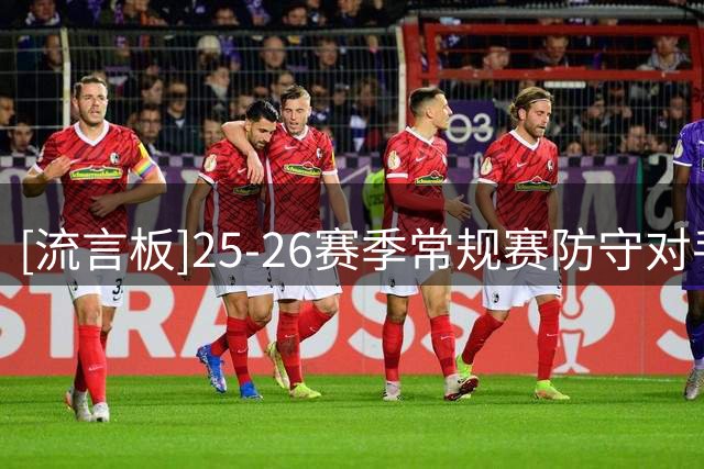[流言板]25-26赛季常规赛防守对手中投命中率榜：SGA防守最好